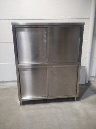 stainless steel storage cabinet